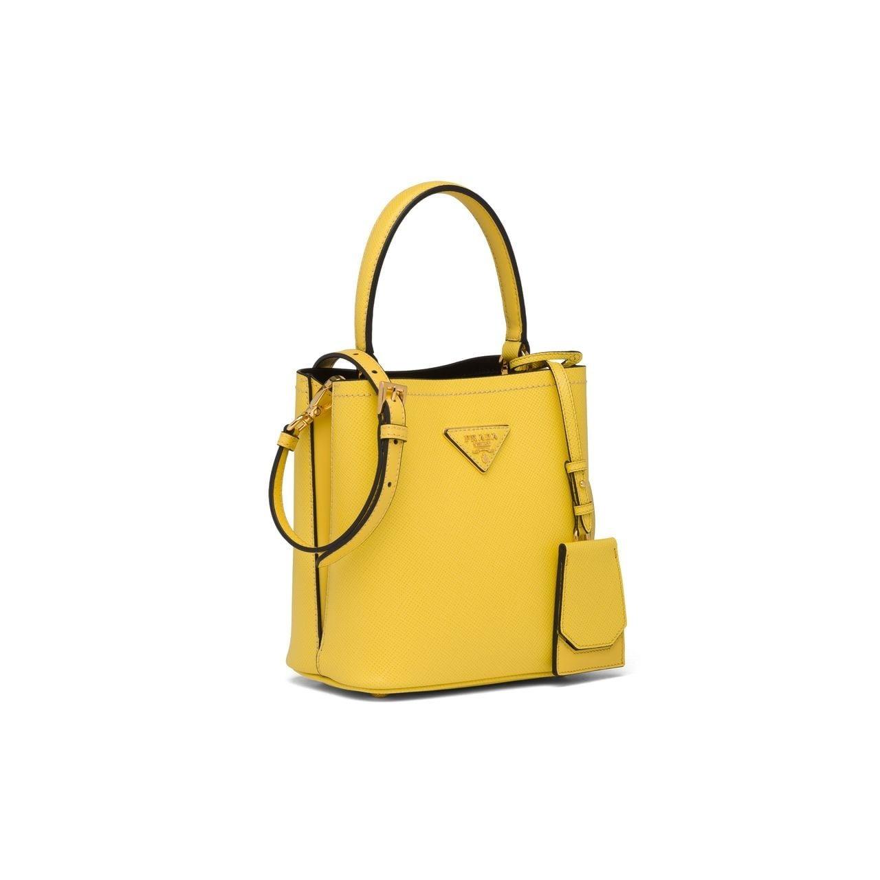 プラダスーパーコピー PRADA パニエ スモール サフィアーノレザーバッグ イエロー 1BA217_2ERX_F0QYO - 商品画像 4