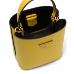 プラダスーパーコピー PRADA パニエ スモール サフィアーノレザーバッグ イエロー 1BA217_2ERX_F0QYO - 商品画像 5