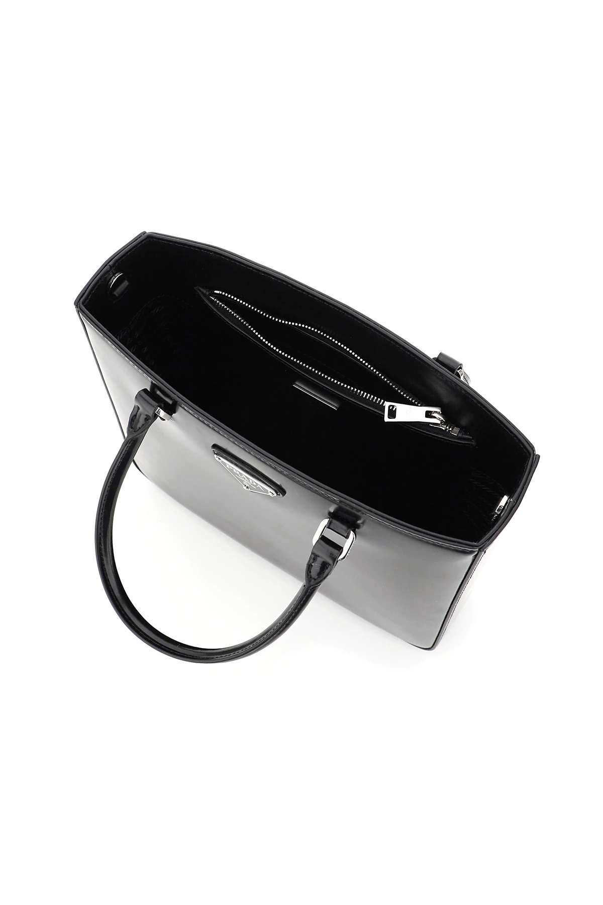 プラダスーパーコピー PRADA ロゴディテールのブラッシュドレザートートバッグ 1BA330 V OOO ZO6 - 商品画像 2
