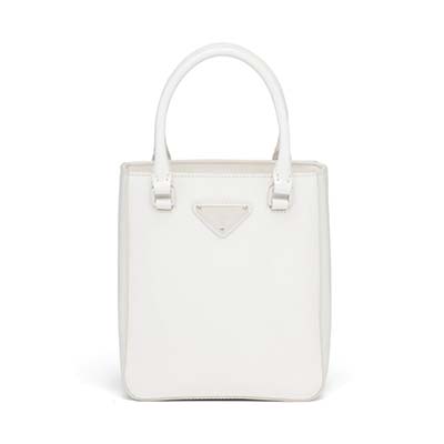 プラダスーパーコピー 【PRADA】スモール ブラッシュドレザー トートバッグ 1BA331_ZO6_F0009_V_OOO - 商品画像 5