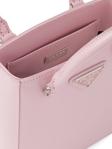 コピープラダ PRADA スモール ブラッシュドレザー トートバッグ 1BA331_ZO6_F0E18_V_OOO - 商品画像 2
