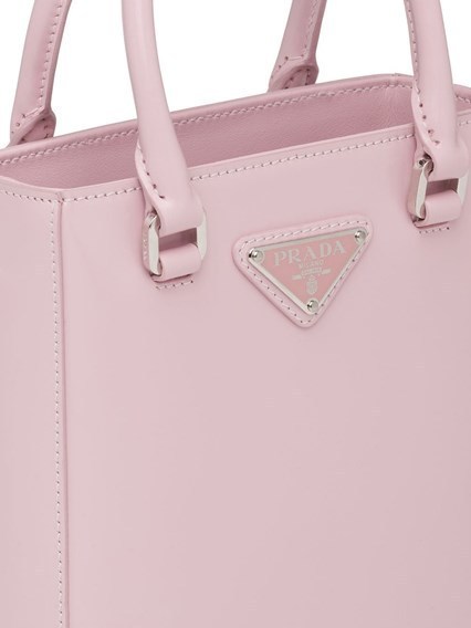 コピープラダ PRADA スモール ブラッシュドレザー トートバッグ 1BA331_ZO6_F0E18_V_OOO - 商品画像 3