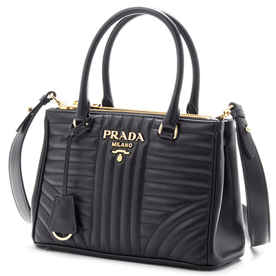 スーパーコピープラダ PRADA ダイアグラム DIAGRAMME ガレリアトート 2WAYハンドバッグ ブラック 1BA896MOI 2D91 632 - 商品画像 7