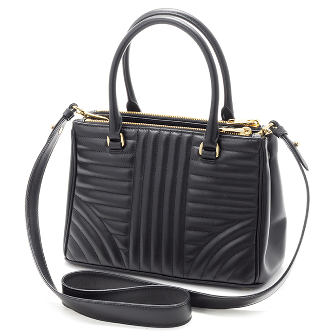 スーパーコピープラダ PRADA ダイアグラム DIAGRAMME ガレリアトート 2WAYハンドバッグ ブラック 1BA896MOI 2D91 632 - 商品画像 4