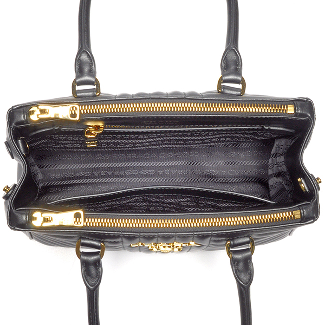 スーパーコピープラダ PRADA ダイアグラム DIAGRAMME ガレリアトート 2WAYハンドバッグ ブラック 1BA896MOI 2D91 632 - 商品画像 5