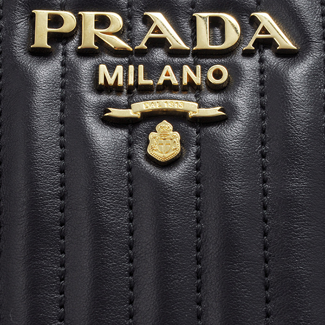 スーパーコピープラダ PRADA ダイアグラム DIAGRAMME ガレリアトート 2WAYハンドバッグ ブラック 1BA896MOI 2D91 632 - 商品画像 1