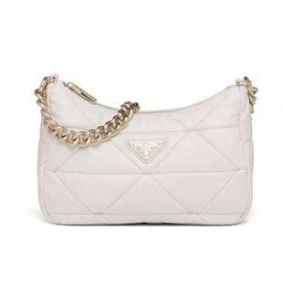 プラダスーパーコピー Prada System ナッパレザー パッチワーク ショルダーバッグ 1BC157_2DMO_F0009_V_L9O - 商品画像 2