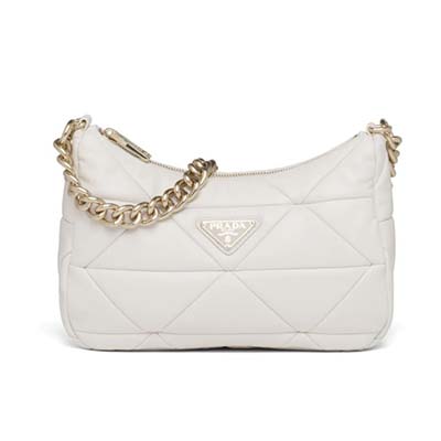 プラダスーパーコピー Prada System ナッパレザー パッチワーク ショルダーバッグ 1BC157_2DMO_F0009_V_L9O - 商品画像 5