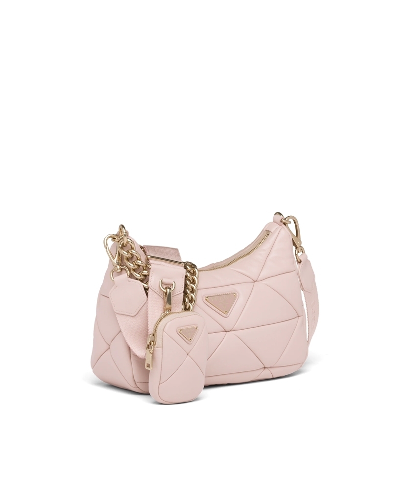 プラダスーパーコピー PRADA プラダ システム ナッパ パッチワーク ショルダーバッグ 1BC157_2DMO_F0NZ2_V_L9O - 商品画像 3