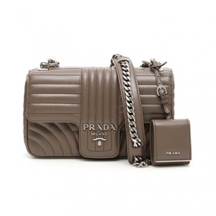 PRADAスーパーコピープラダ ショルダーバッグ BAMBU 2 Prada leather diagramme bag レディース 春夏2020 1BD108 V COX 2D91 ik - 商品画像 2