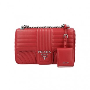 PRADAコピー ショルダーバッグ Rosso レディース 春夏2020 1BD108VCOX2D91F0YGF ju - 商品画像 2
