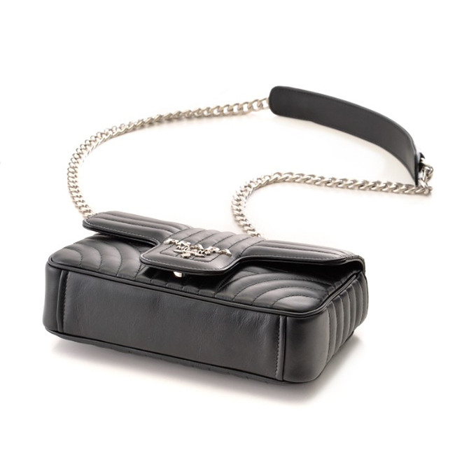 スーパーコピープラダ PRADA バッグ ショルダー チェーン 斜め掛け DIAGRAMME ダイアグラム ショルダーバッグ ブラック 1BD107COI 2D91 002 - 商品画像 7