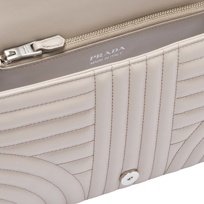 プラダコピー PRADA ダイアグラム ミディアム レザー バッグ 1BD108_2D91_F0YON_V_COX - 商品画像 6