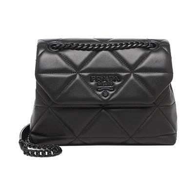 プラダスーパーコピー ショルダーバッグ スペクトラム ステッチ ブラック レディース PRADA 1BD233 WDF0 OOO F0ES9 - 商品画像 7