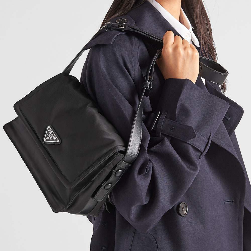 プラダ スーパーコピー スモール パデッド Re-Nylon ショルダーバッグ 1BD313_RDLN - 商品画像 3