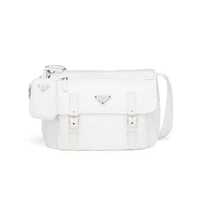 プラダスーパーコピー PRADA ショルダーバッグ ヴェラ/VELA 三角ロゴプレート ホワイト 1BD953_RV44_F0009_V_B1O メンズ レディース - 商品画像 5