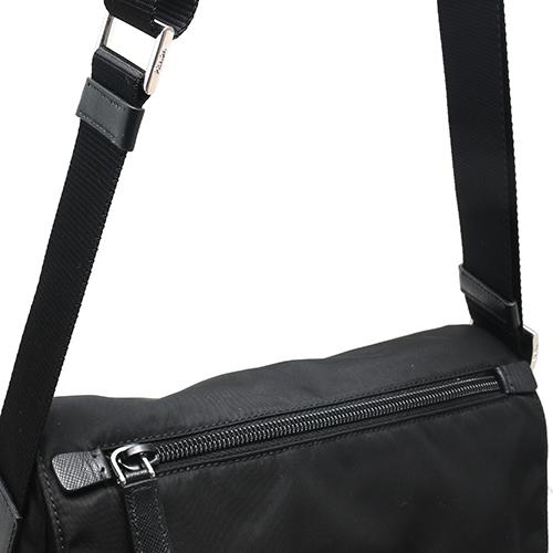 スーパーコピープラダ バッグ ナイロン 1BD994 V44 F0002 V OOO ショルダー ブラック PRADA メンズ レディース - 商品画像 10