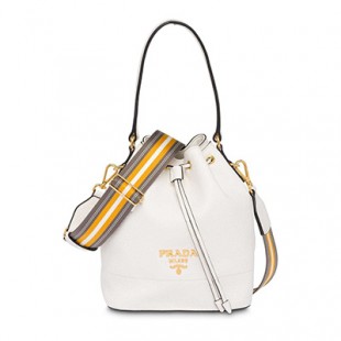 プラダスーパーコピー PRADA バッグ VIT.DAINO バケットバッグ ショルダー付き 2WAY ハンドバッグ 巾着 ショルダーバッグ 1BE018VNOO2BBE - 商品画像 2