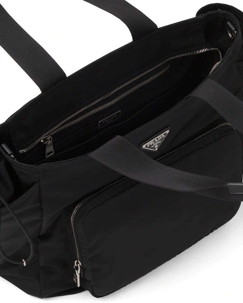 プラダスーパーコピー PRADA ナイロン Re-Nylon ベビーバッグ トライアングルロゴ 1BG102_V44_F0002_V_OOO - 商品画像 4