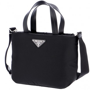プラダコピー PRADA バッグ トート スモール ナイロントートバック ショルダーバッグ ブラック 1BG266OOO 2CCJ 002 - 商品画像 2