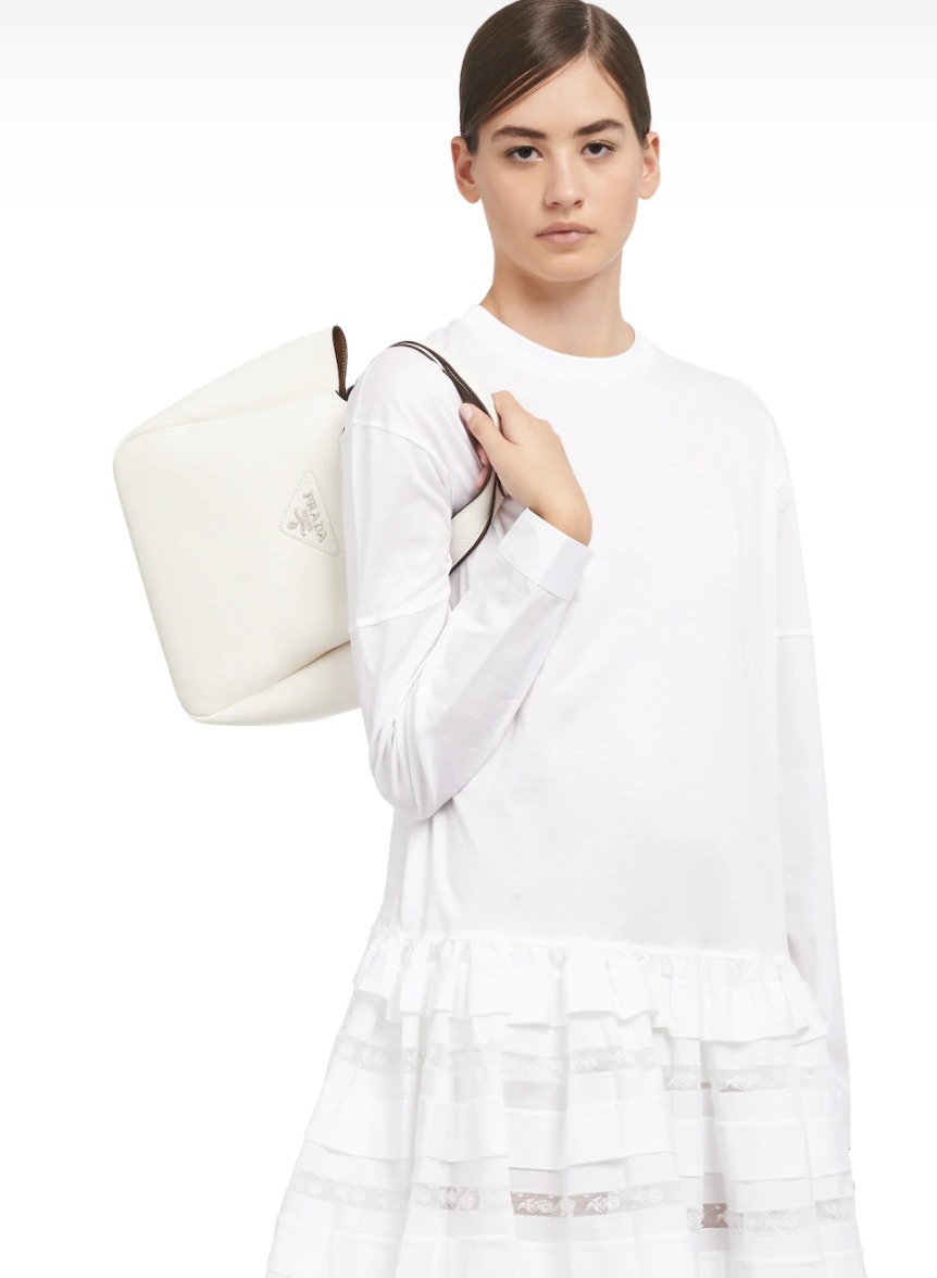 プラダコピー PRADA レザー ミニ トートバッグ スモールバッグ レディース 1BG335_2BBE_F0WA1_V_OOO - 商品画像 4