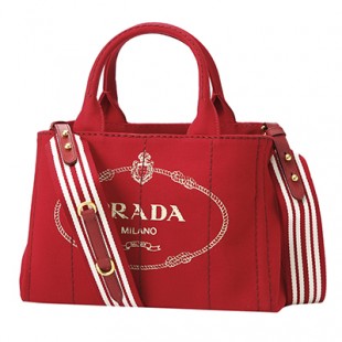 スーパーコピープラダ トートバッグ PRADA 1BG439 ZKI F0N50 バッグ カナパ CANAPA レディース ROSSO(ロッソ)/TALCO(タルコ) レッド 赤/オフホワイト - 商品画像 2