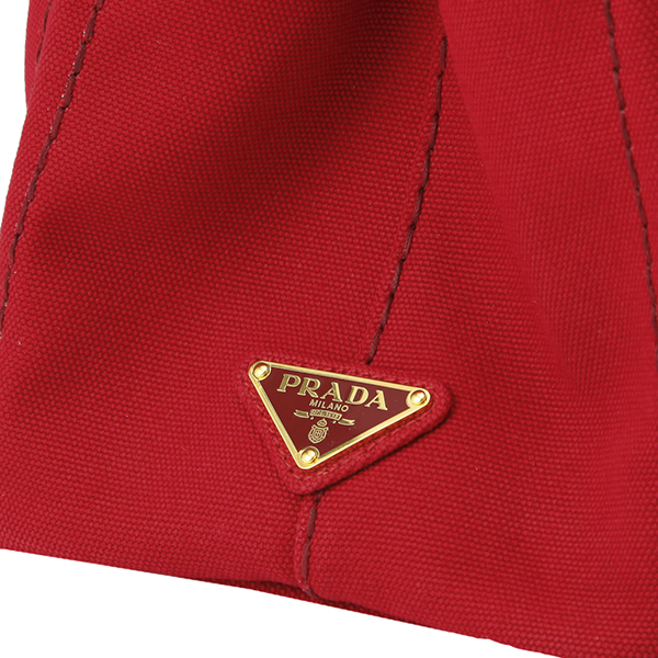 スーパーコピープラダ トートバッグ PRADA 1BG439 ZKI F0N50 バッグ カナパ CANAPA レディース ROSSO(ロッソ)/TALCO(タルコ) レッド 赤/オフホワイト - 商品画像 6