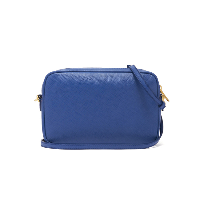 プラダバッグスーパーコピー レディース レザー ショルダーバッグ LEATHER SHOULDER BAG 1BH036NZV F0013 AZZURRO BLUE 青 ミニバッグ PRADA - 商品画像 3
