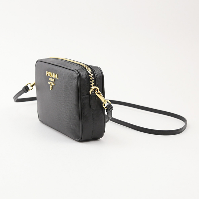 スーパーコピープラダ PRADA ミニ レザーショルダーバッグ ブラック 1BH036VOOONZVF0002 - 商品画像 3