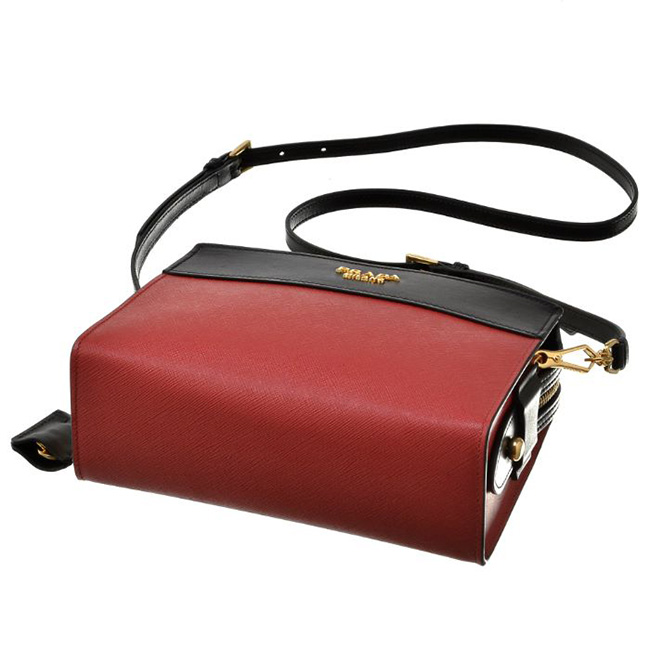 プラダスーパーコピー PRADA 型押しカーフスキン ショルダーバッグ 1BH043 2EVU C9F - 商品画像 7