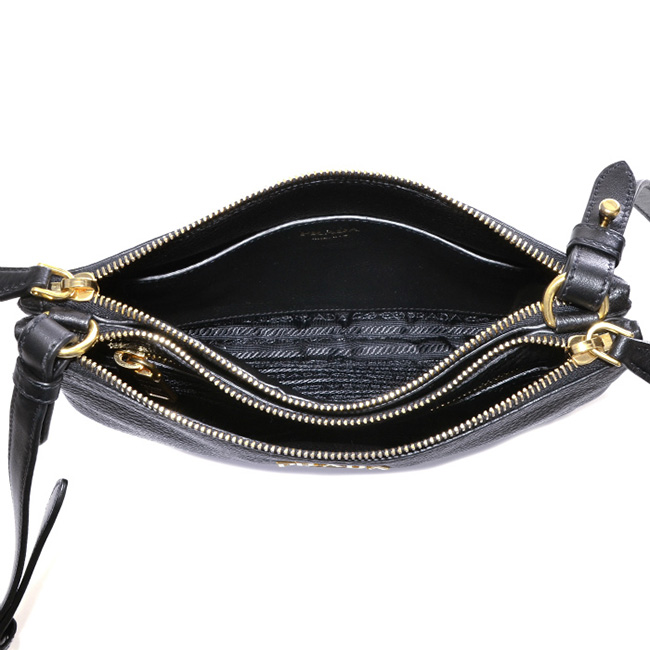 プラダコピー PRADA 2017年春夏新作 カーフスキン ショルダーバッグ 1BH046 2BBE 002 - 商品画像 4