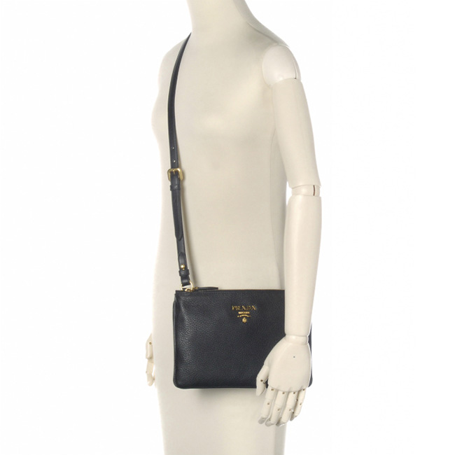 プラダコピー PRADA 2017年春夏新作 カーフスキン ショルダーバッグ 1BH046 2BBE 002 - 商品画像 1