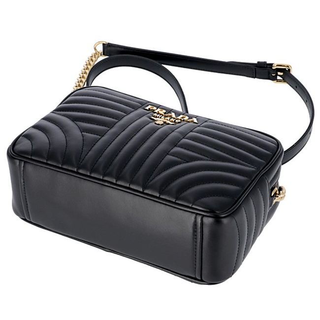 プラダコピー PRADA ショルダーバッグ ダイアグラム DIAGRAMME クロスボディ ブラック 1BH083IOI 2D91 632 - 商品画像 8