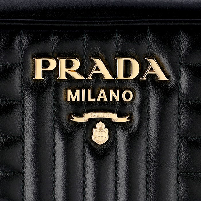 プラダコピー PRADA ショルダーバッグ ダイアグラム DIAGRAMME クロスボディ ブラック 1BH083IOI 2D91 632 - 商品画像 5