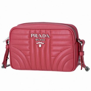 プラダコピー PRADA サフィアーノ バッグ DIAGRAMME ダイアグラム ショルダーバッグ クロスボディーバッグ ピンク系 1BH084COI 2D91 PLG - 商品画像 2