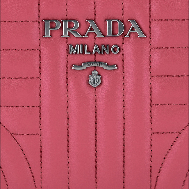 プラダコピー PRADA サフィアーノ バッグ DIAGRAMME ダイアグラム ショルダーバッグ クロスボディーバッグ ピンク系 1BH084COI 2D91 PLG - 商品画像 5