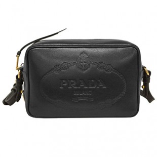 プラダコピーバッグ 1BH089 PRADA ショルダーバッグ GLACE'CALF NERO ネロ カーフ ブラック ゴールド金具 - 商品画像 2