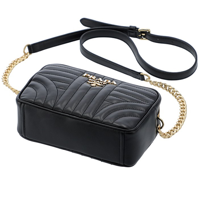 プラダコピー PRADA ショルダーバッグ ダイアグラム DIAGRAMME クロスボディ バッグ ブラック 1BH084IOI 2D91 632 - 商品画像 5