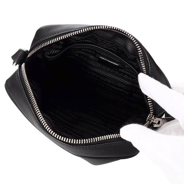 プラダスーパーコピー ショルダーバッグ PRADA 1BH096 ZQER F0002 バッグ ソフトカーフ SOFT CALF レディース NERO ブラック - 商品画像 1
