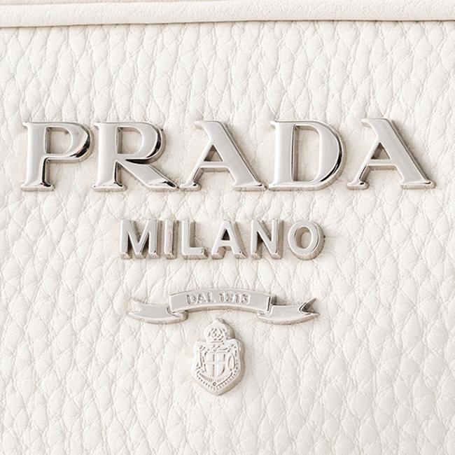 プラダスーパーコピー ショルダーバッグ PRADA 1BH096 UWLR F0K74 バッグ ヴィッテロ ダイノ VITELLO DAINO レディース TALCO ホワイト 白 - 商品画像 3