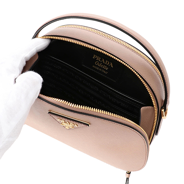 プラダコピー ショルダーバッグ PRADA 1BH123 NZV F0236 バッグ サフィアーノ ルクス SAFFIANO LUX オデット レディース CIPRIA(チプリア) ベージ - 商品画像 5