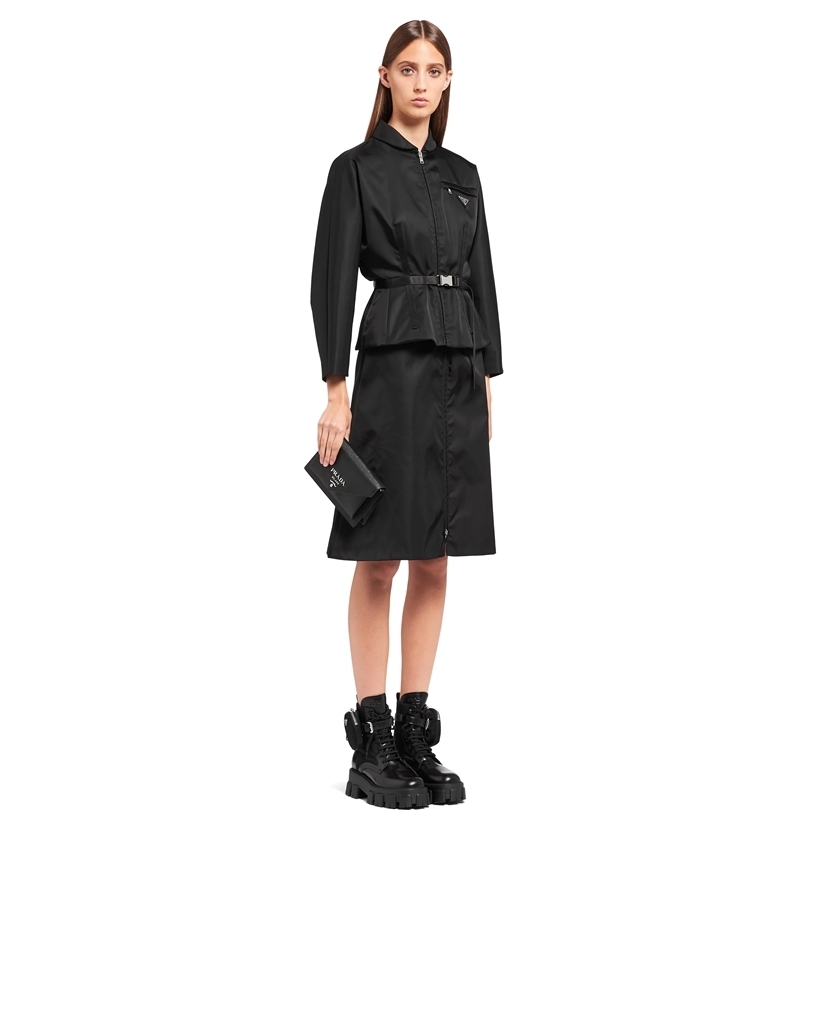 PRADA プラダ サフィアーノレザー ミニ エンベロープバッグ ブラック 1BP020_2EVU_F0VCN - 商品画像 3