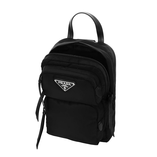 スーパーコピープラダ ショルダーバッグ PRADA 1BZ026 2CCJ F0002 バッグ テスート ソフトカーフ TESSUTO SOFT CALF レディース BLACK ブラック - 商品画像 5