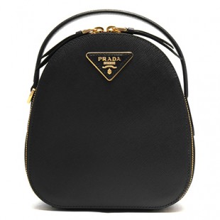 プラダ PRADA リュックサック/ハンドバッグ サフィアーノ/SAFFIANO ラックス/LUX 三角ロゴプレート ブラック 1BZ047 NZV F0002 VOOG 2019年春夏新作 レディース - 商品画像 2