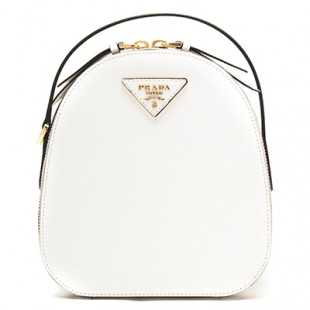 プラダ PRADA リュックサック/ハンドバッグ サフィアーノ/SAFFIANO ラックス/LUX 三角ロゴプレート ビアンコホワイト 1BZ047 NZV F0009 VOOG 2019年春夏新作 レディース - 商品画像 2