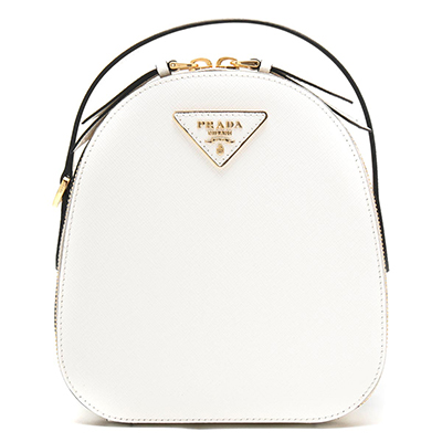 プラダ PRADA リュックサック/ハンドバッグ サフィアーノ/SAFFIANO ラックス/LUX 三角ロゴプレート ビアンコホワイト 1BZ047 NZV F0009 VOOG 2019年春夏新作 レディース - 商品画像 7