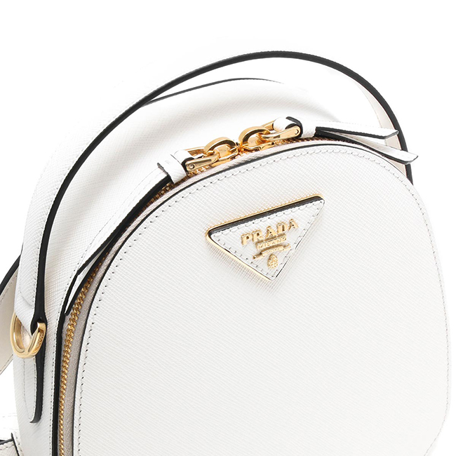 プラダ PRADA リュックサック/ハンドバッグ サフィアーノ/SAFFIANO ラックス/LUX 三角ロゴプレート ビアンコホワイト 1BZ047 NZV F0009 VOOG 2019年春夏新作 レディース - 商品画像 9