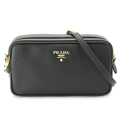 プラダコピー ショルダーバッグ PRADA ななめがけバッグ/クラッチバッグ 2WAY サフィアーノ レザー ブラック 1NF002 053 F0002 - 商品画像 6