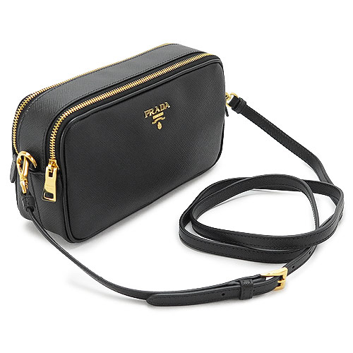 プラダコピー ショルダーバッグ PRADA ななめがけバッグ/クラッチバッグ 2WAY サフィアーノ レザー ブラック 1NF002 053 F0002 - 商品画像 3