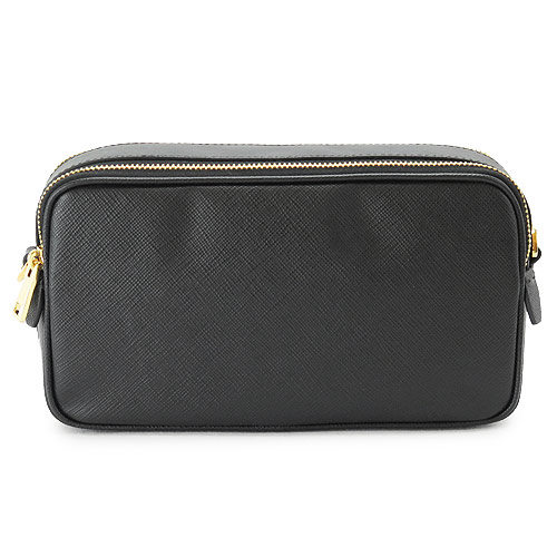 プラダコピー ショルダーバッグ PRADA ななめがけバッグ/クラッチバッグ 2WAY サフィアーノ レザー ブラック 1NF002 053 F0002 - 商品画像 7